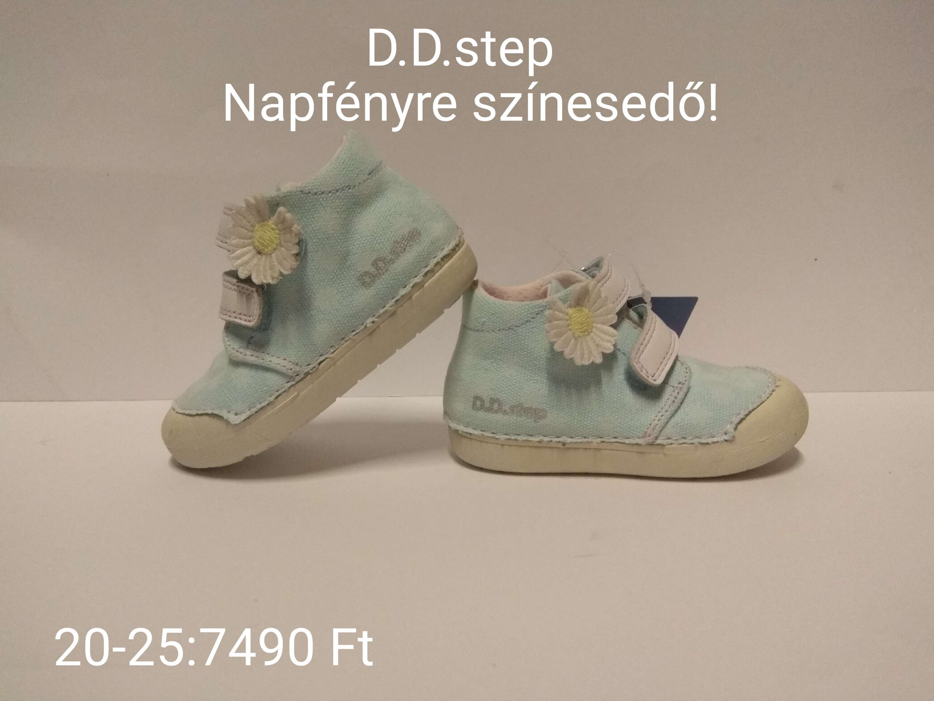 D.D.step fényre szinesedő vászon