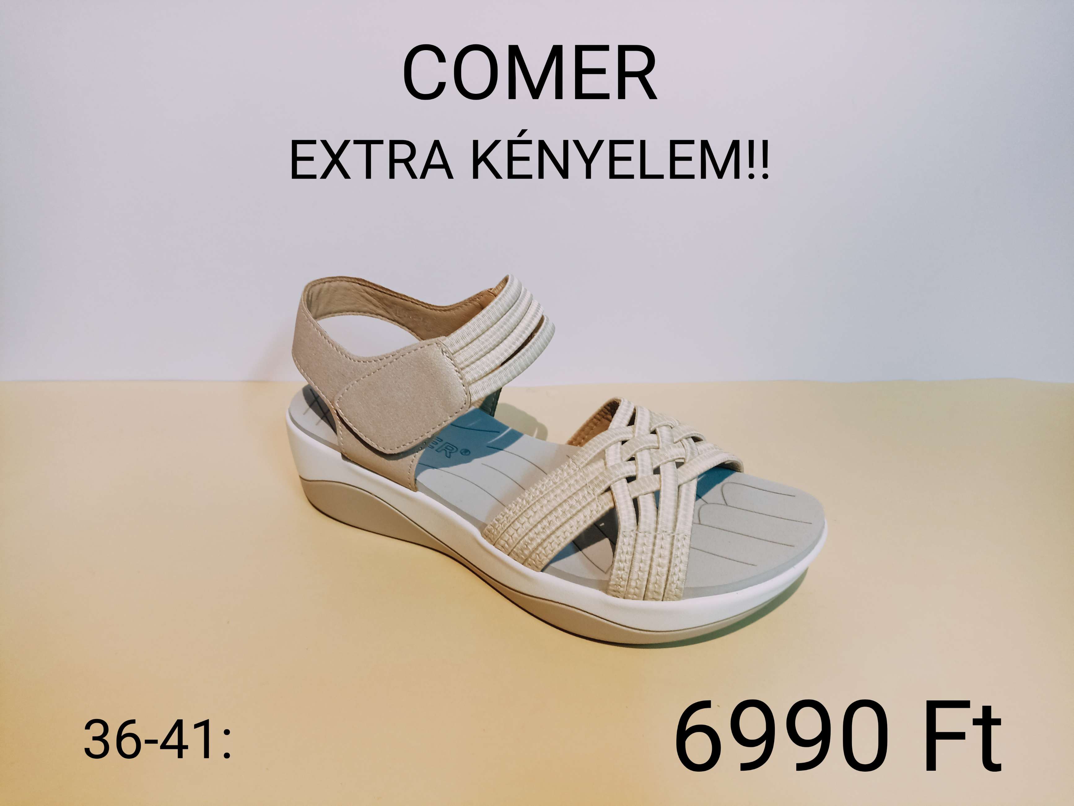 COMER női comfort szandál