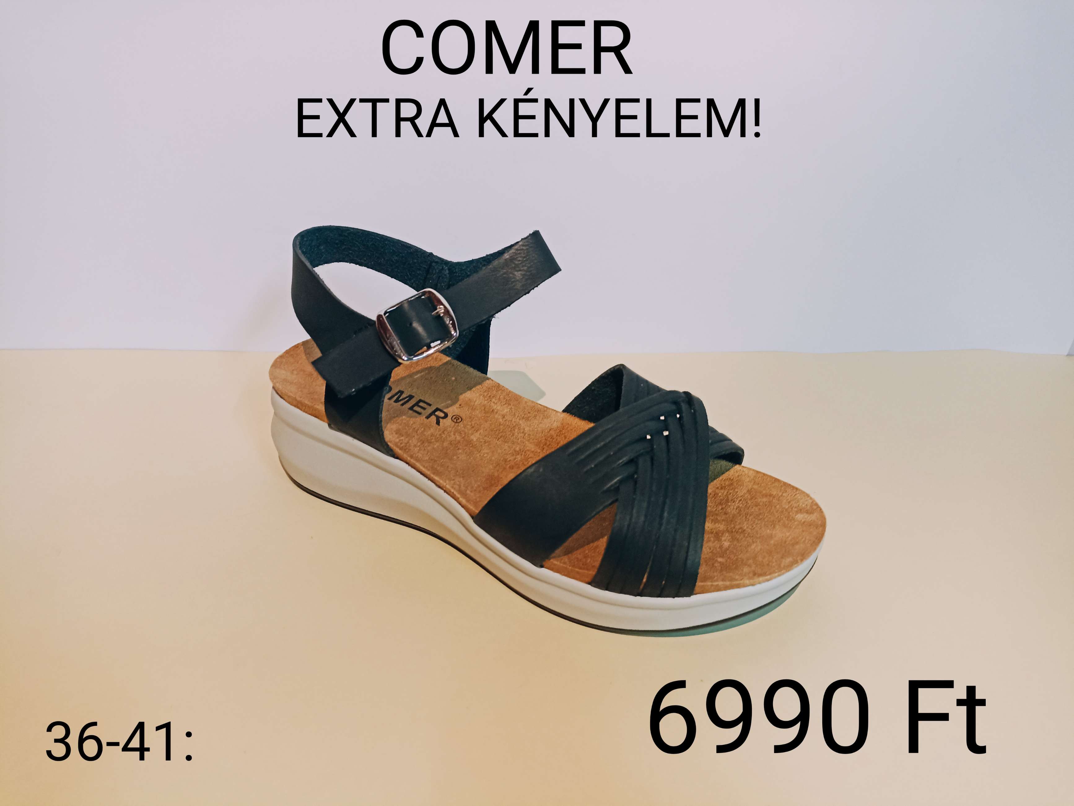 COMER női comfort szandál