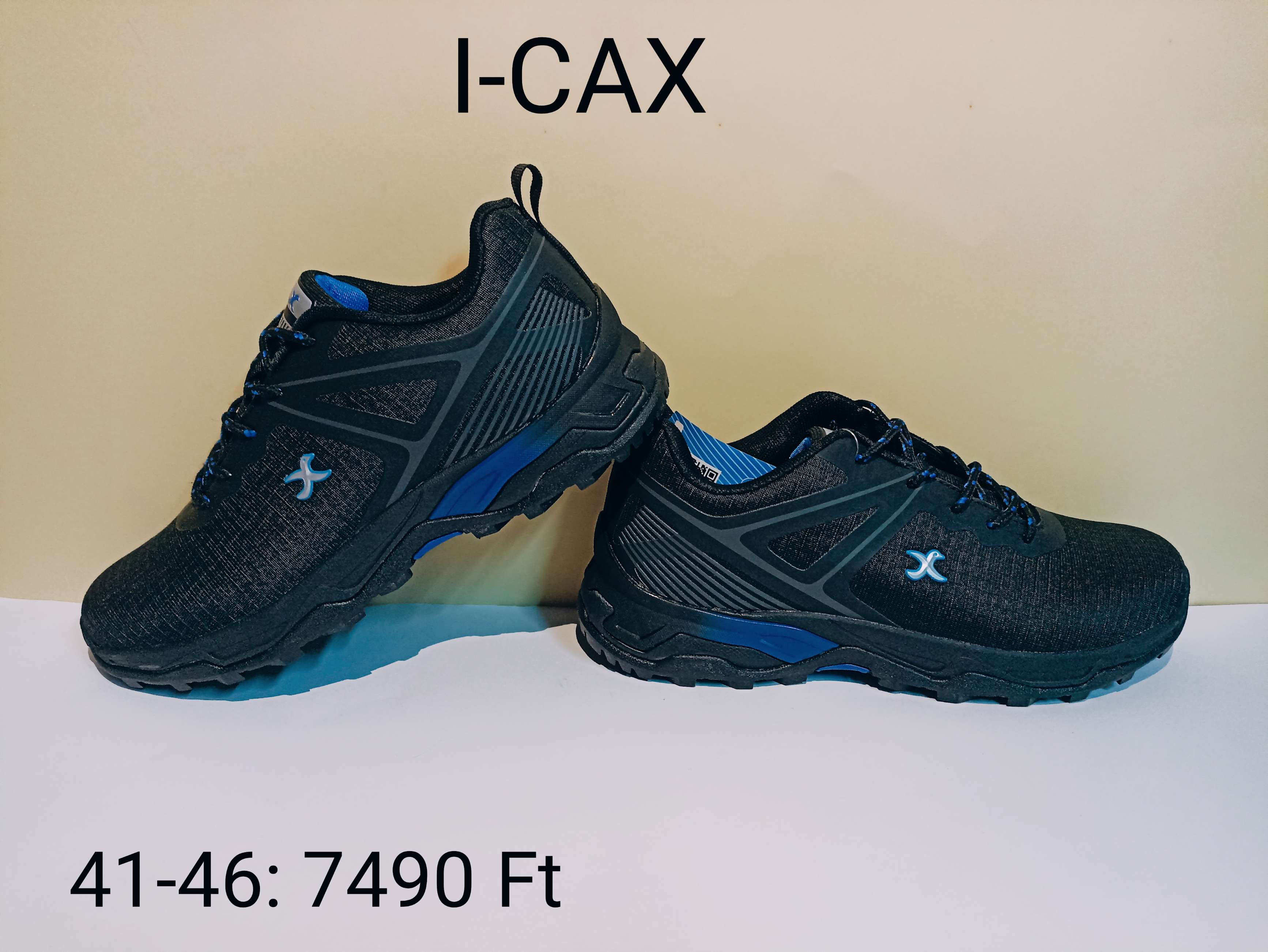 I-CAX edző, túra cipő