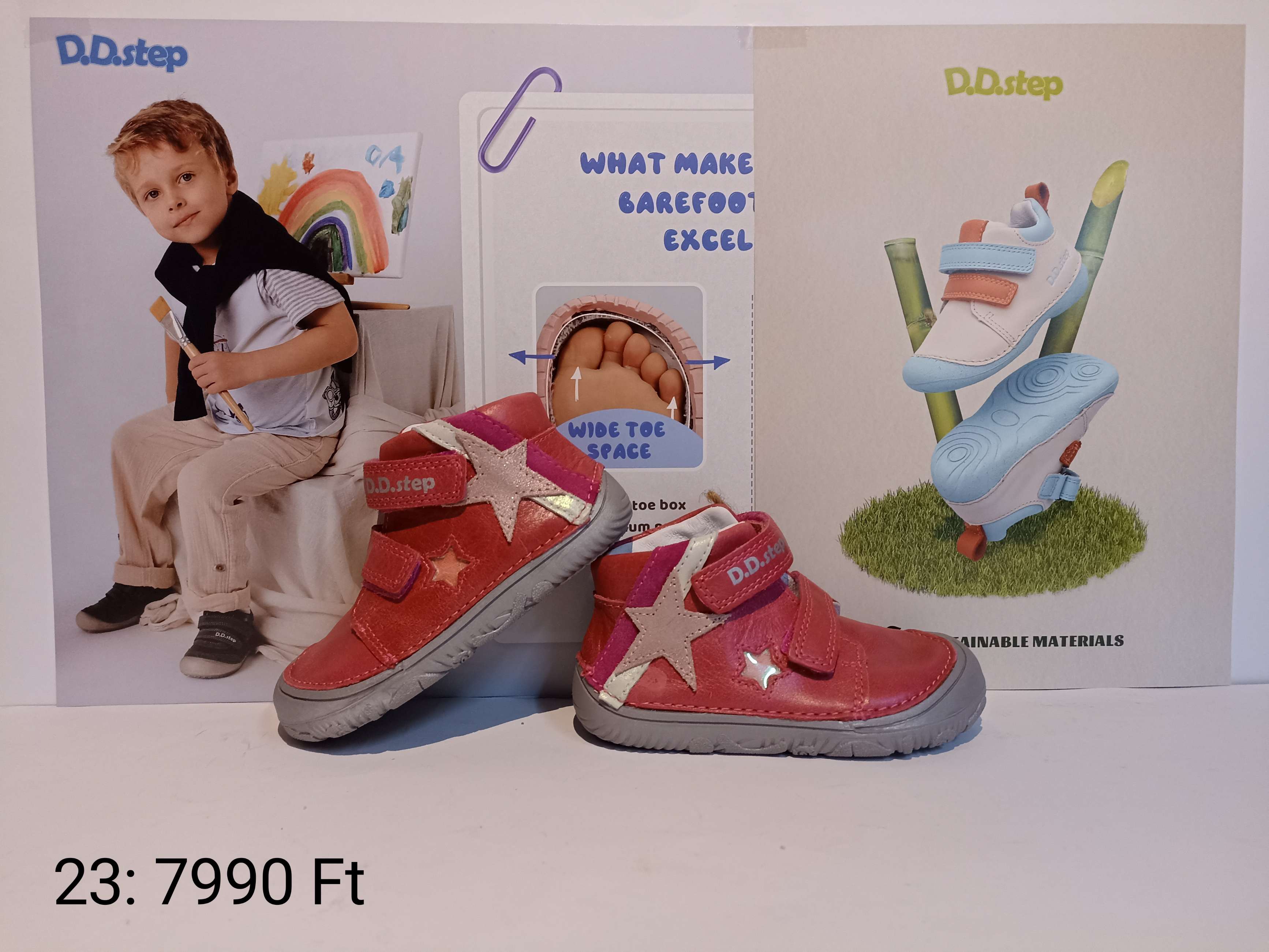 D.D.step gyermek bőrcipők